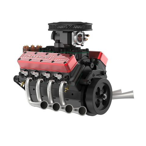Gas Powered 28cc Mini V8 Engine Kit