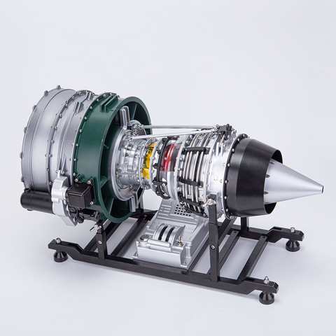 Metal Dual-Spool Aircraft Jet Engine Model 1000+Pcs
