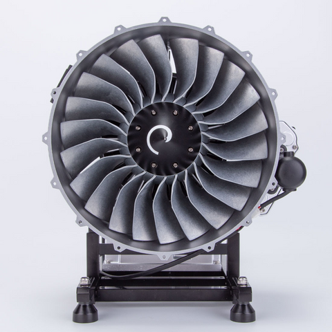 Metal Dual-Spool Aircraft Jet Engine Model 1000+Pcs