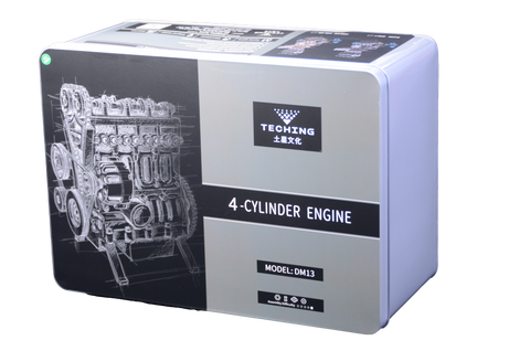 Inline 4-Cylinder Engine Model Kit 325+ PCS