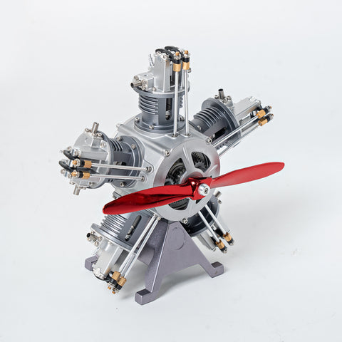 5-Cylinder Radial Engine Kit 230+ PCS