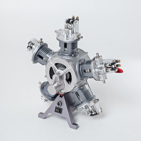 5-Cylinder Radial Engine Kit 230+ PCS