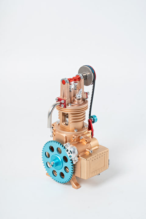 Single-Cylinder Kit with Functioning Pistons & Valves