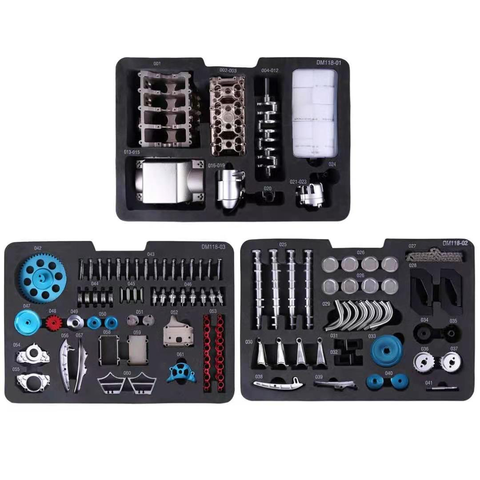 V8 Engine Metal Model Kit 500+ PCS