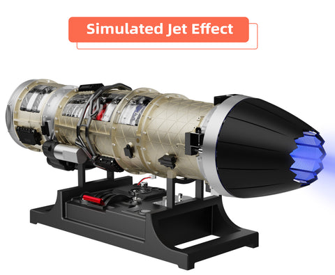 Fighter Jet Engine That Powers F-35s | 600+ CNC Parts Military Turbofan Kit