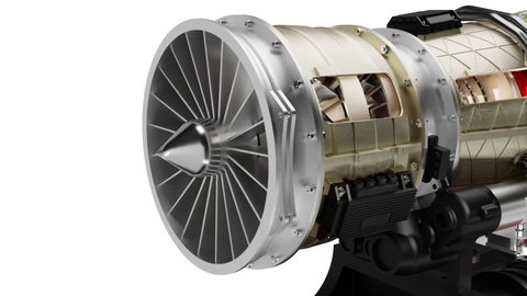 Fighter Jet Engine That Powers F-35s | 600+ CNC Parts Military Turbofan Kit