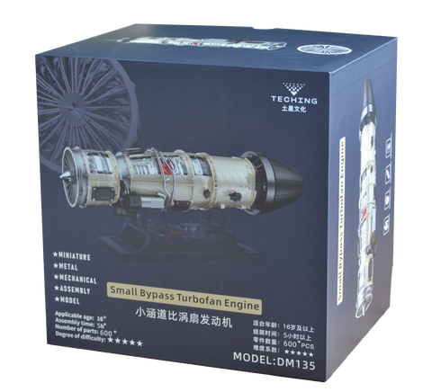 Fighter Jet Engine That Powers F-35s | 600+ CNC Parts Military Turbofan Kit