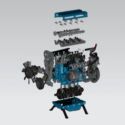 Turbocharged 4-Cylinder Engine Model 360+ PCS