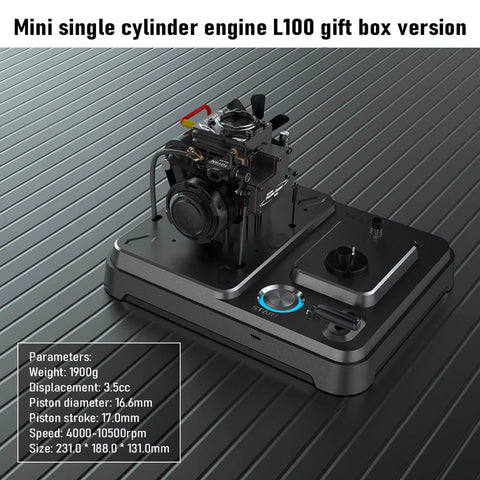 Assembled 4-Stroke Nitro/Gasoline Engine