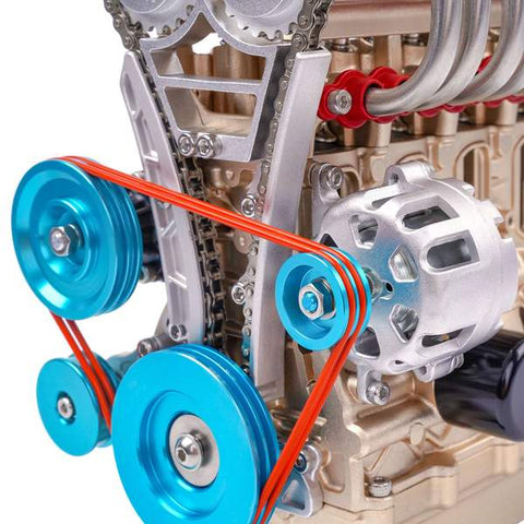 Inline 4-Cylinder Engine Model Kit 325+ PCS