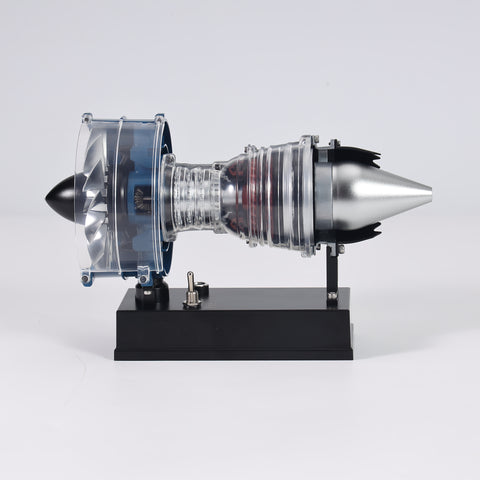 Mini Turbofan Engine Kit - Entry Level Working Model | 170 Metal Parts