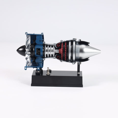 Mini Turbofan Engine Kit - Entry Level Working Model | 170 Metal Parts