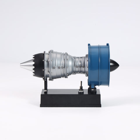Mini Turbofan Engine Kit - Entry Level Working Model | 170 Metal Parts