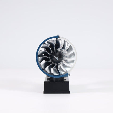 Mini Turbofan Engine Kit - Entry Level Working Model | 170 Metal Parts