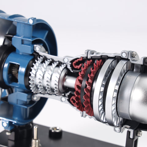 Mini Turbofan Engine Kit - Entry Level Working Model | 170 Metal Parts