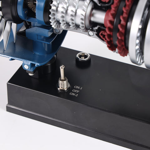 Mini Turbofan Engine Kit - Entry Level Working Model | 170 Metal Parts