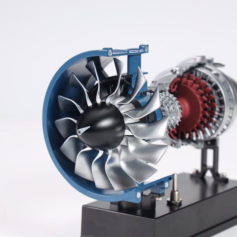 Mini Turbofan Engine Kit - Entry Level Working Model | 170 Metal Parts
