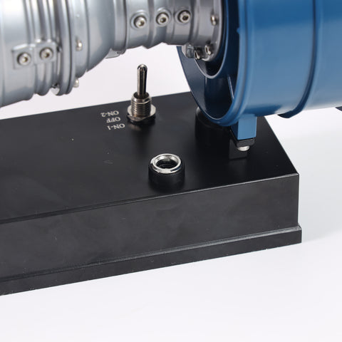 Mini Turbofan Engine Kit - Entry Level Working Model | 170 Metal Parts