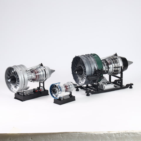 Mini Turbofan Engine Kit - Entry Level Working Model | 170 Metal Parts