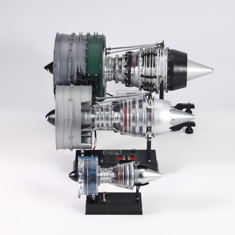 Mini Turbofan Engine Kit - Entry Level Working Model | 170 Metal Parts