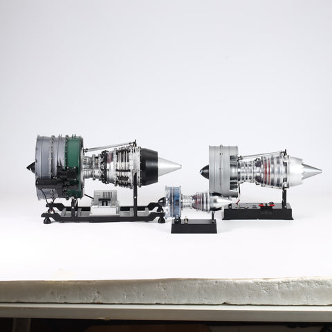 Mini Turbofan Engine Kit - Entry Level Working Model | 170 Metal Parts