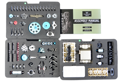 Inline 4-Cylinder Engine Model Kit 325+ PCS