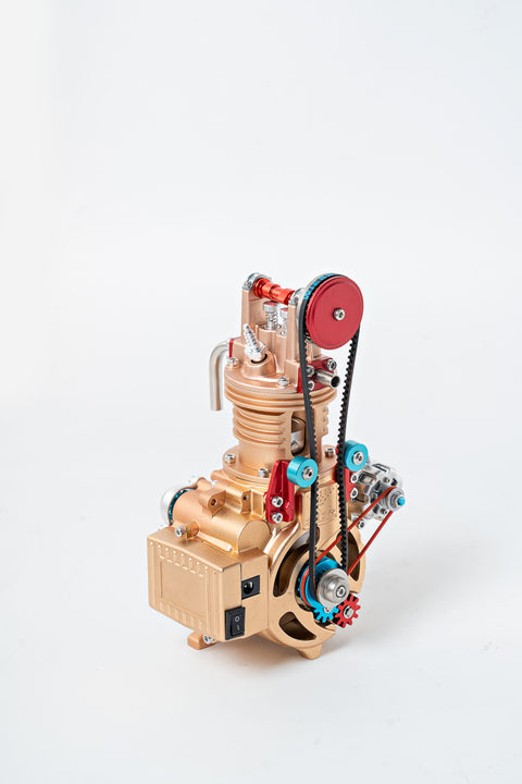 Single-Cylinder Kit with Functioning Pistons & Valves