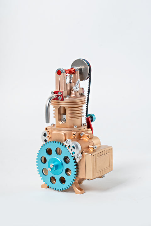 Single-Cylinder Kit with Functioning Pistons & Valves