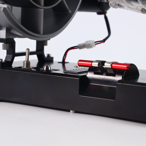 Commercial Jet Engine Model - Working Metal Turbofan Kit - 300 Parts