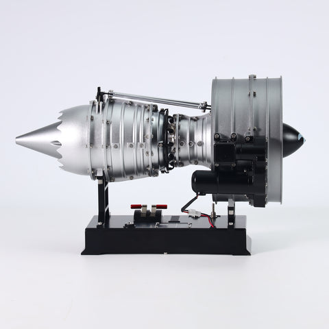 Commercial Jet Engine Model - Working Metal Turbofan Kit - 300 Parts