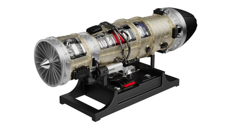 Fighter Jet Engine That Powers F-35s | 600+ CNC Parts Military Turbofan Kit