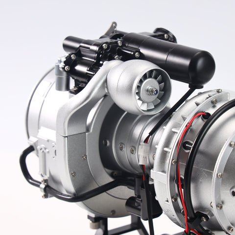 Turboshaft Helicopter Engine Model Kit - Working Military Engine (500+ Metal Parts)