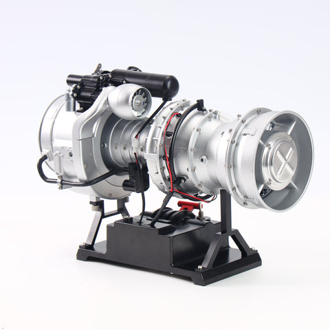 Turboshaft Helicopter Engine Model Kit - Working Military Engine (500+ Metal Parts)