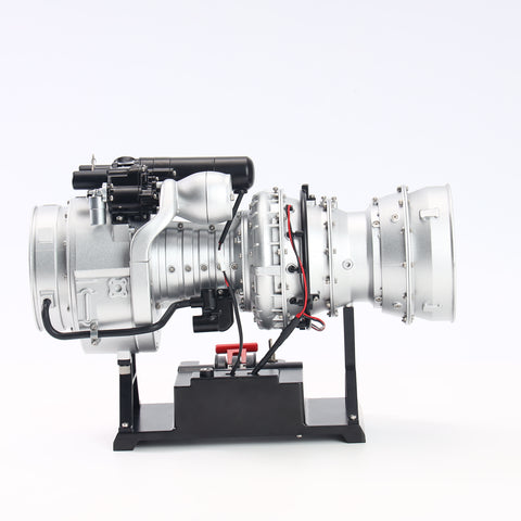 Turboshaft Helicopter Engine Model Kit - Working Military Engine (500+ Metal Parts)