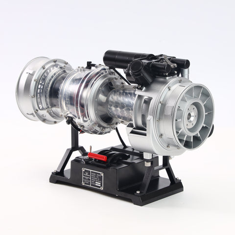 Turboshaft Helicopter Engine Model Kit - Working Military Engine (500+ Metal Parts)