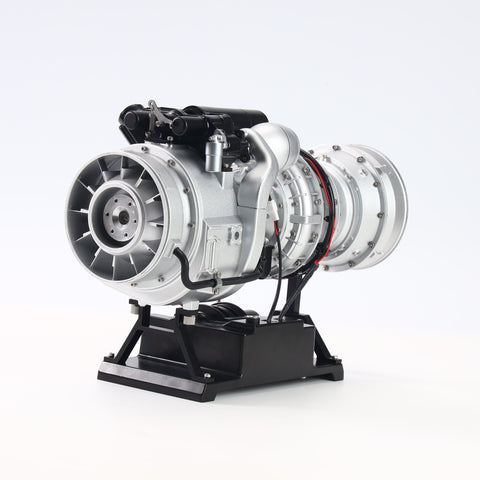 Turboshaft Helicopter Engine Model Kit - Working Military Engine (500+ Metal Parts)