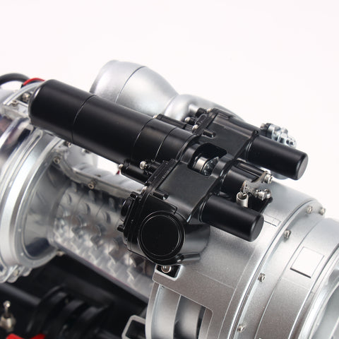 Turboshaft Helicopter Engine Model Kit - Working Military Engine (500+ Metal Parts)