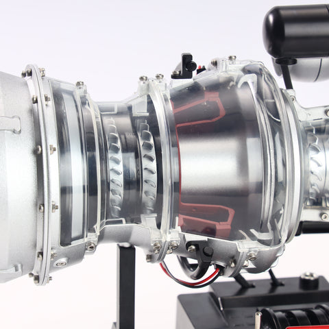 Turboshaft Helicopter Engine Model Kit - Working Military Engine (500+ Metal Parts)