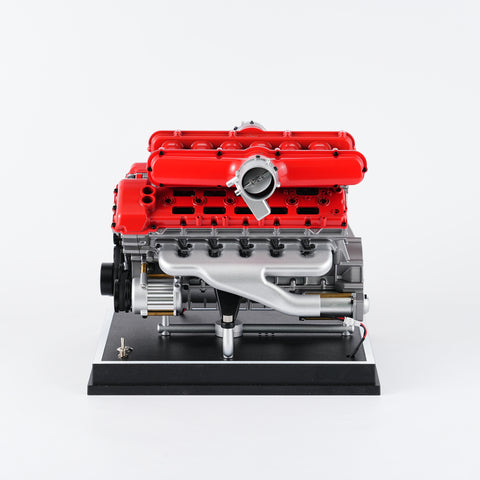 Working V12 Supercar Engine Model with Throttle Control