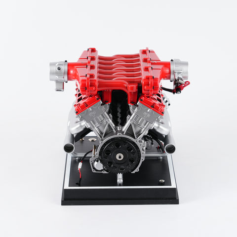 Working V12 Supercar Engine Model with Throttle Control