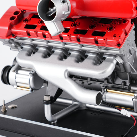 Working V12 Supercar Engine Model with Throttle Control