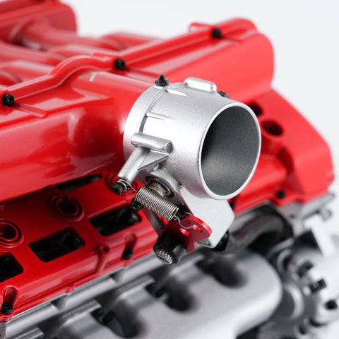 Working V12 Supercar Engine Model with Throttle Control