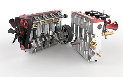 14CC Inline Four Cylinder Four Stroke Water-Cooled Gasoline Engine