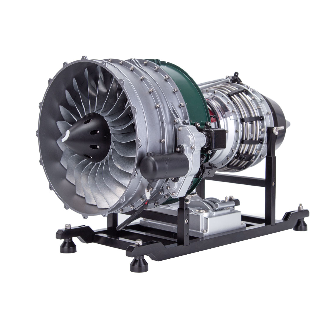 Metal Dual-Spool Aircraft Jet Engine Model 1000+Pcs – Small Scale Kits